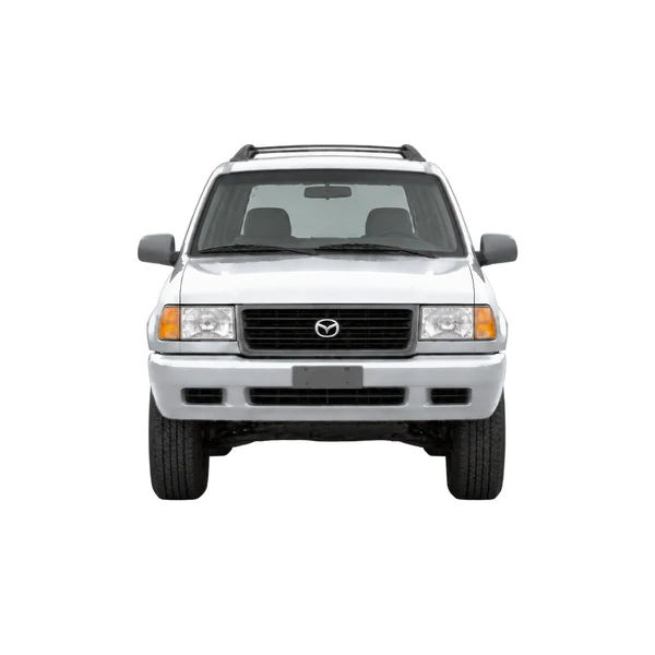 silver 1994 Mazda Navajo front view