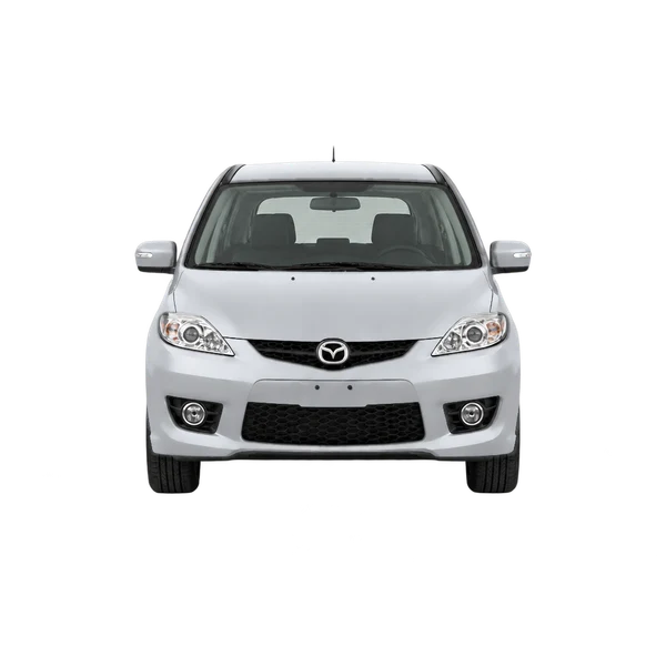 silver 2008 Mazda Premacy front view