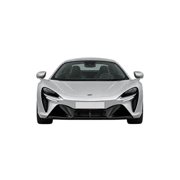 silver 2026 McLaren Artura front view