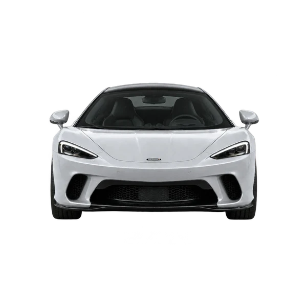 silver 2026 McLaren GT front view
