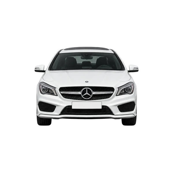 white 2018 Mercedes-Benz CLA front view