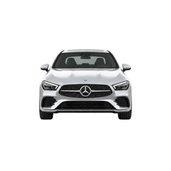 silver 2026 Mercedes-Benz CLA 350 4Matic front view