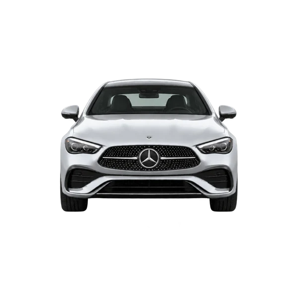 silver 2026 Mercedes-Benz CLE 450 4Matic front view
