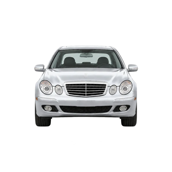 silver 2005 Mercedes-Benz E-Class front view