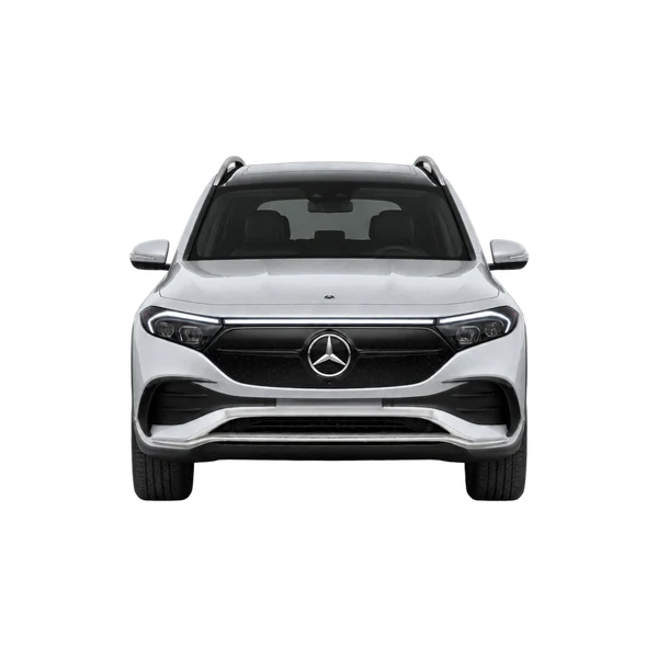 silver 2023 Mercedes-Benz EQB front view
