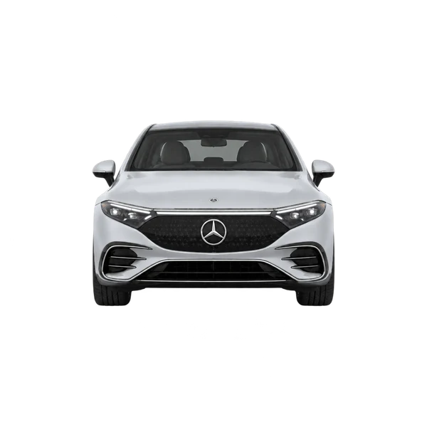 silver 2026 Mercedes-Benz EQS 350 front view