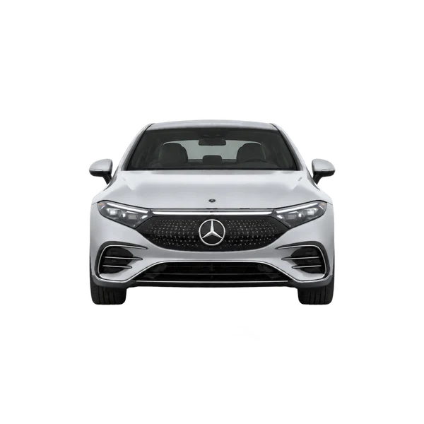silver 2026 Mercedes-Benz EQS 450 4Matic front view
