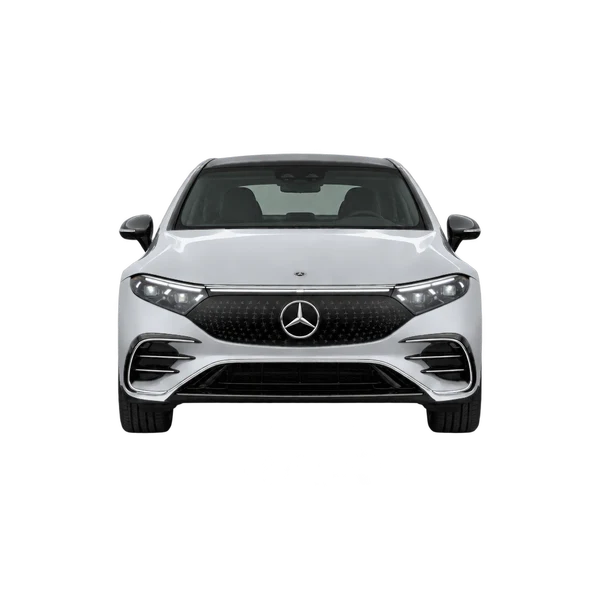 silver 2022 Mercedes-Benz EQS Class front view