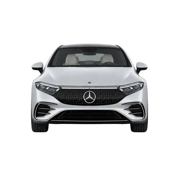 silver 2025 Mercedes-Benz EQS Class front view