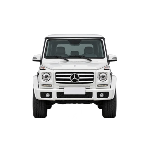 white 2018 Mercedes-Benz G-Class front view
