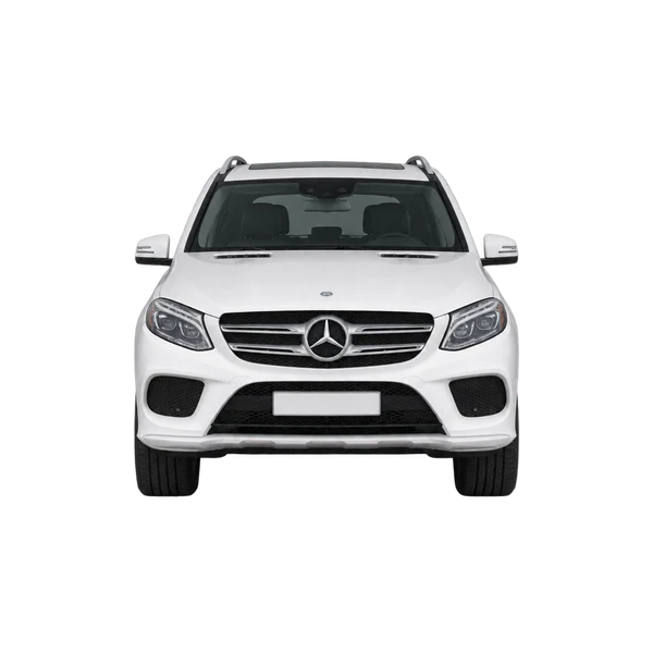 white 2015 Mercedes-Benz GLE front view
