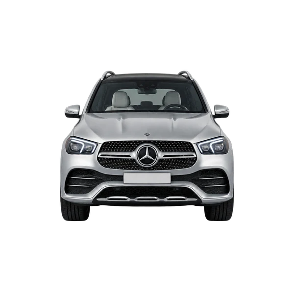 silver 2021 Mercedes-Benz GLE front view