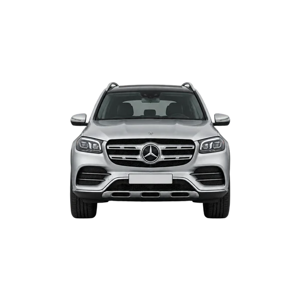 silver 2022 Mercedes-Benz GLS front view