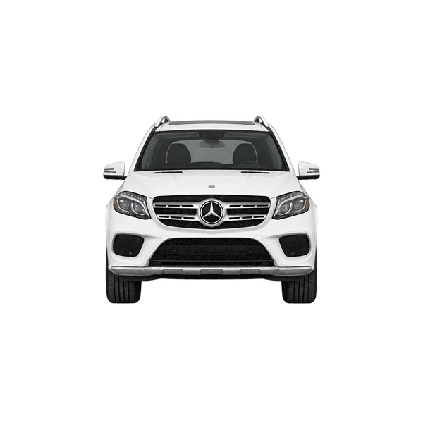 white 2016 Mercedes-Benz GLS-Class front view