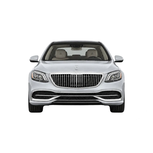 silver 2020 Mercedes-Benz Maybach S-Class front view
