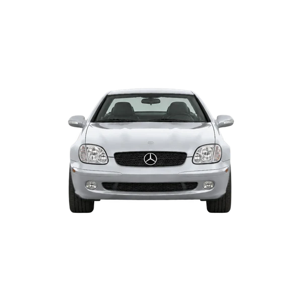 silver 2000 Mercedes-Benz SLK-Class front view