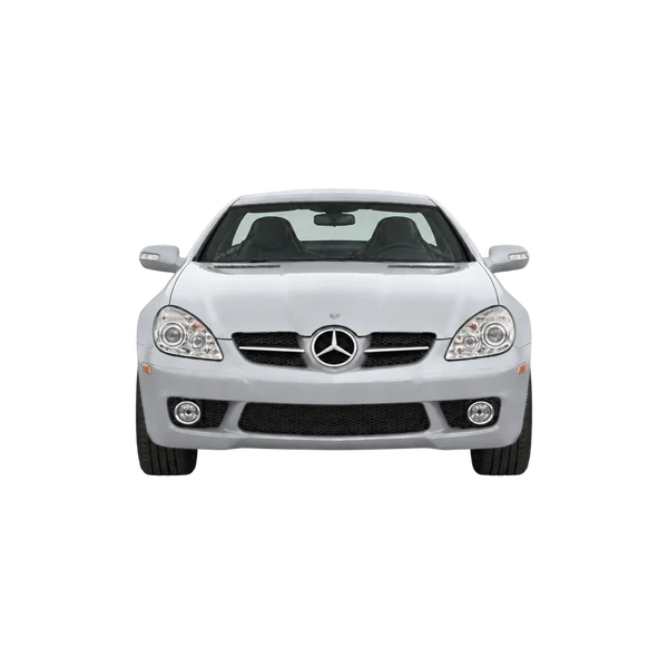 silver 2007 Mercedes-Benz SLK-Class front view