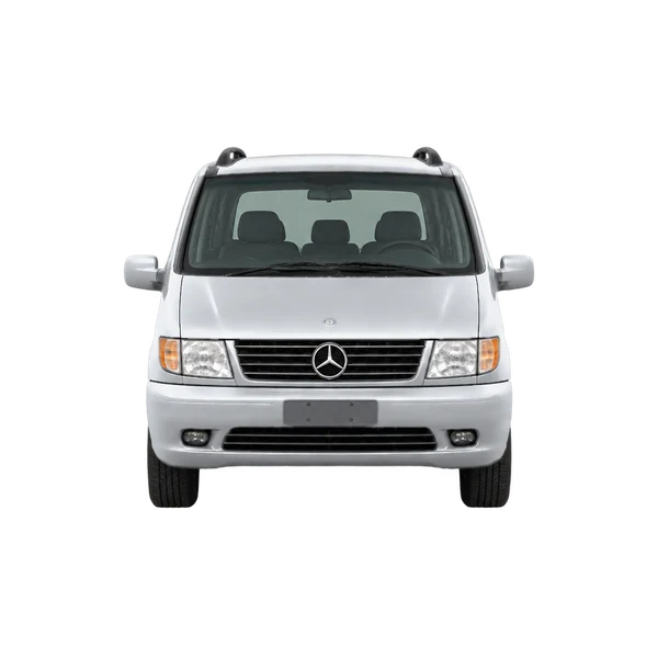 silver 1999 Mercedes-Benz V-Class front view
