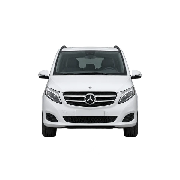 white 2021 Mercedes-Benz V-Klasse front view