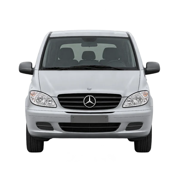 silver 2009 Mercedes-Benz Vito front view