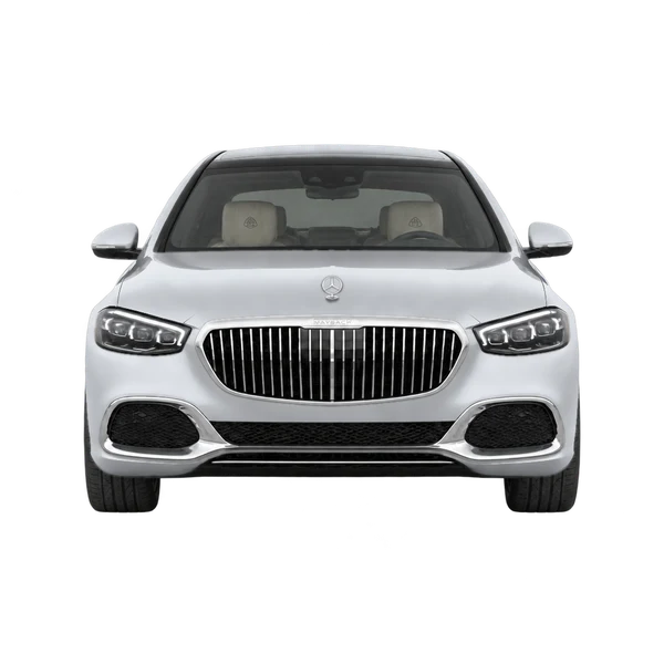 silver 2025 Mercedes-Maybach S-Class front view