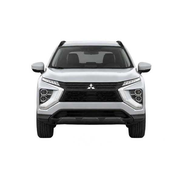 silver 2025 Mitsubishi Eclipse Cross front view