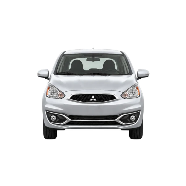 silver 2019 Mitsubishi Mirage front view