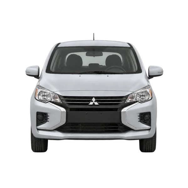 silver 2023 Mitsubishi Mirage front view