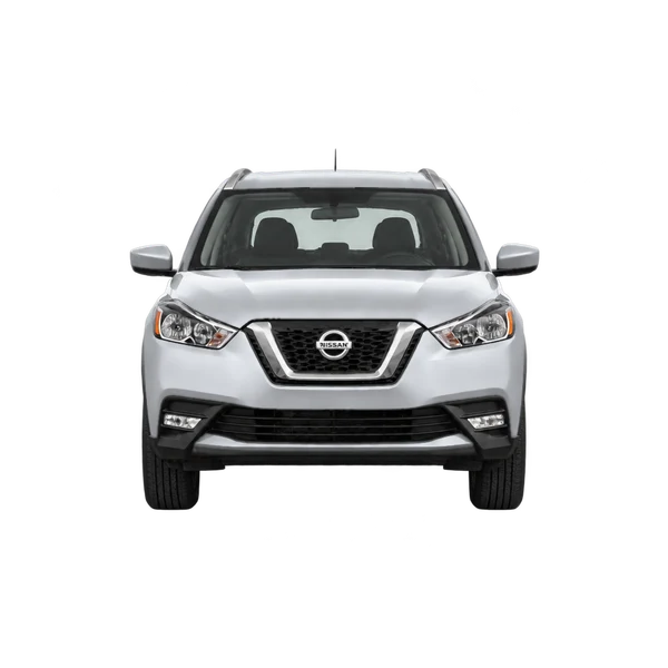 silver 2019 Nissan Kicks front view