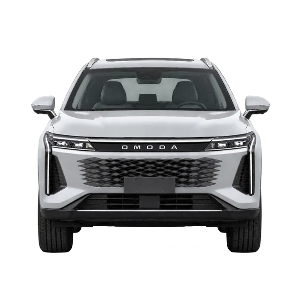 silver 2025 Omoda 9 front view