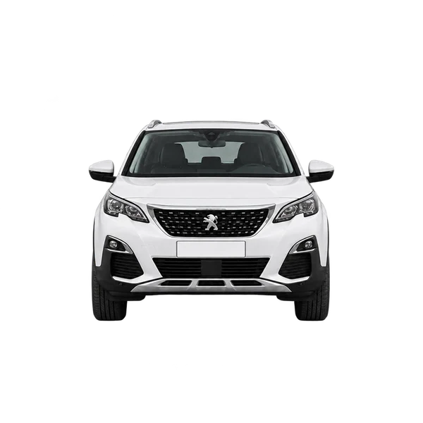 white 2022 Peugeot 3008 front view