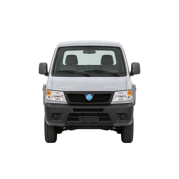 silver 2010 Piaggio Porter front view