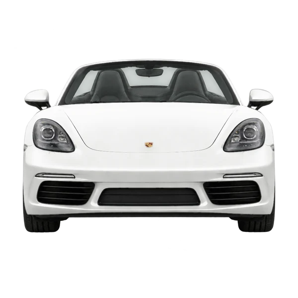 white 2024 Porsche 718 Boxster front view