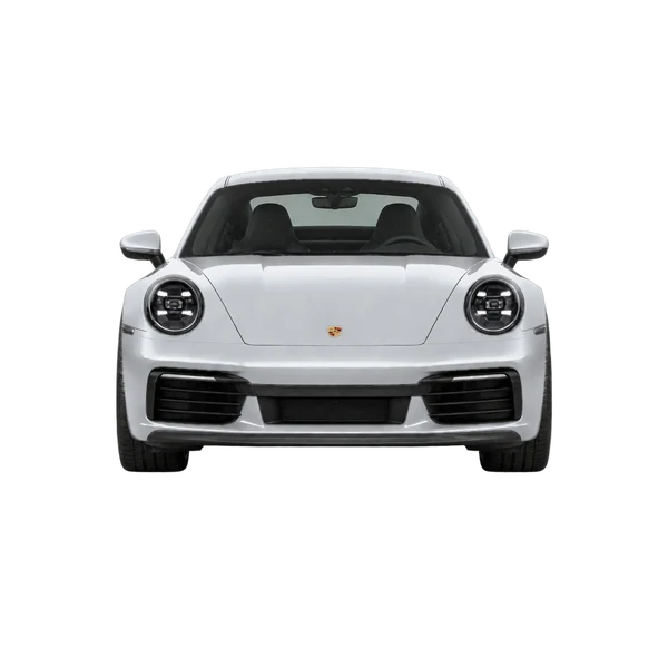 silver 2026 Porsche 911 Carrera 4S front view