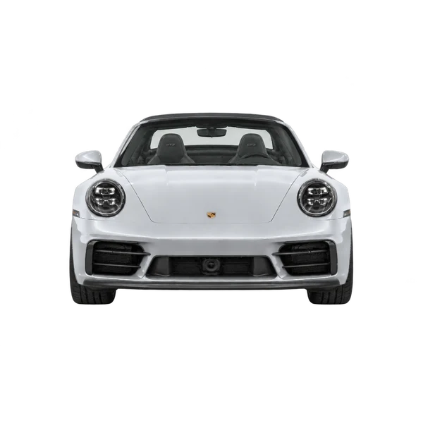 silver 2026 Porsche 911 Targa 4 GTS front view