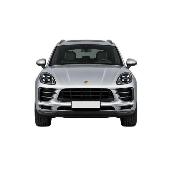 silver 2024 Porsche Macan front view
