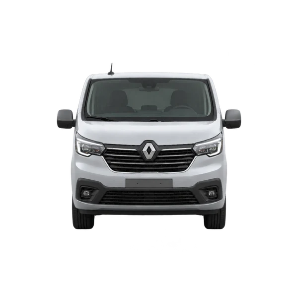 silver 2022 Renault Trafic front view