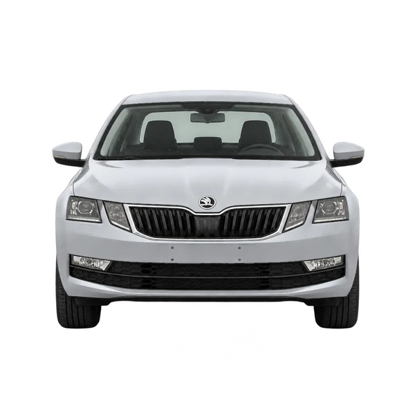 silver 2017 Skoda Octavia front view
