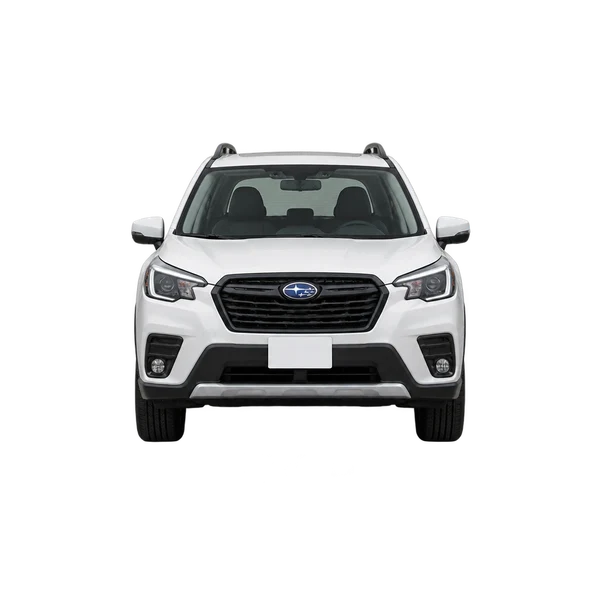 white 2027 Subaru Forester front view