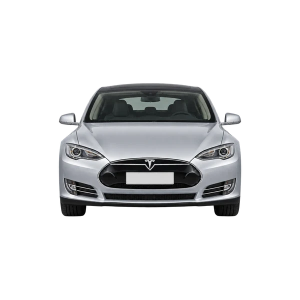 silver 2022 Tesla Model S front view