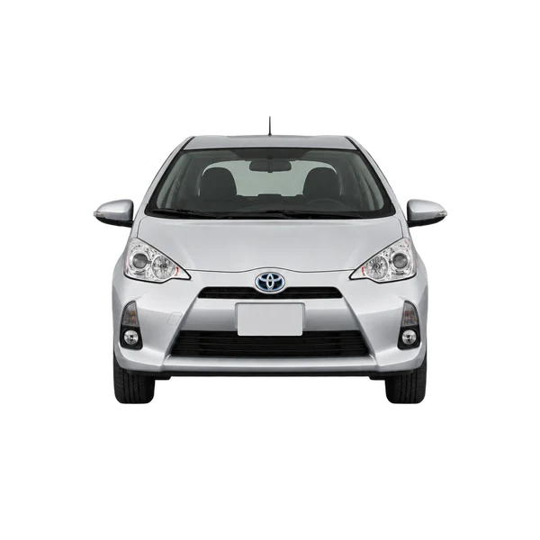 silver 2010 Toyota Aqua front view