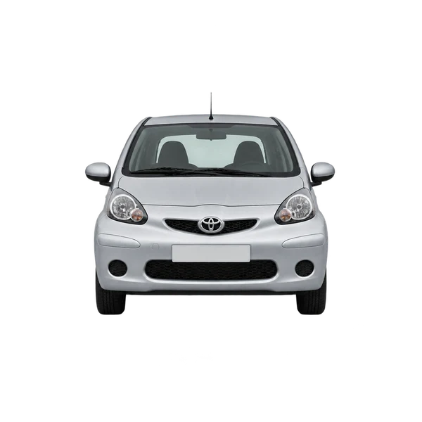 silver 2010 Toyota Aygo VVT-I front view