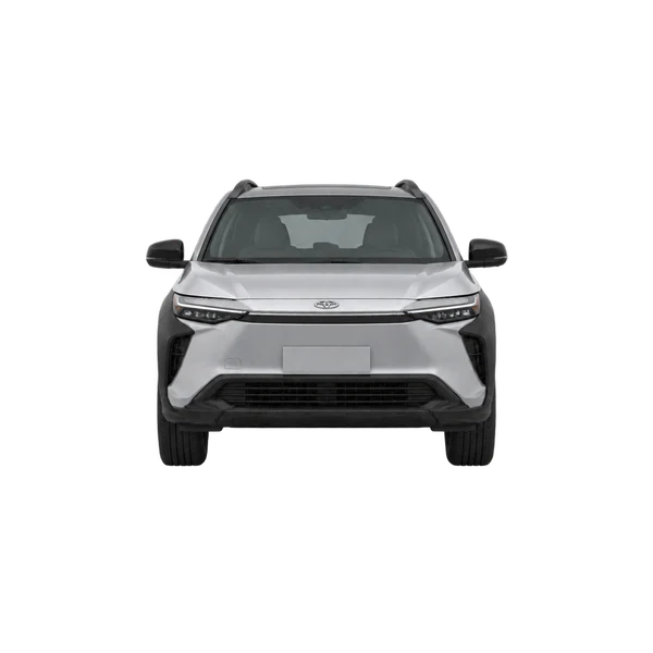 silver 2026 Toyota bZ Woodland front view