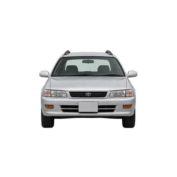 silver 1995 Toyota Caldina front view