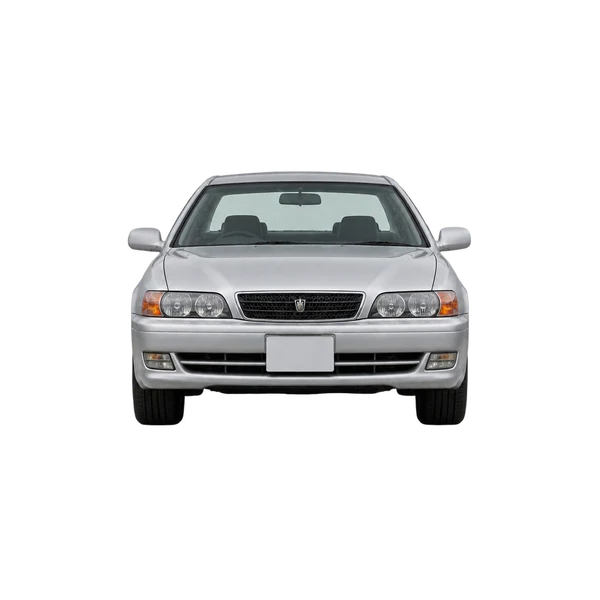 silver 1995 Toyota Chaser front view