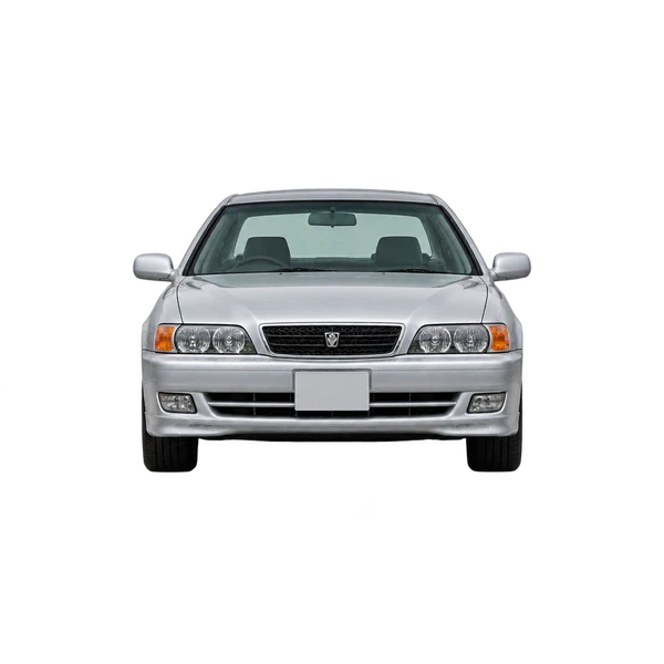 silver 2000 Toyota Chaser front view
