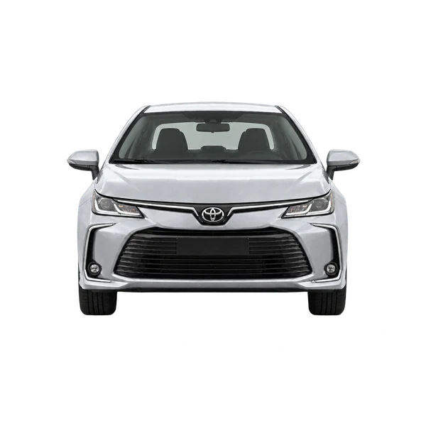 silver 2023 Toyota Corolla Altis front view