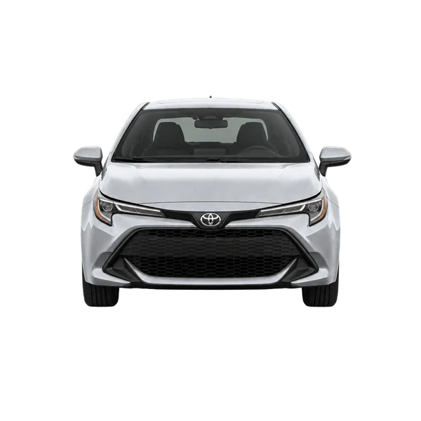 silver 2022 Toyota Corolla Hatchback front view