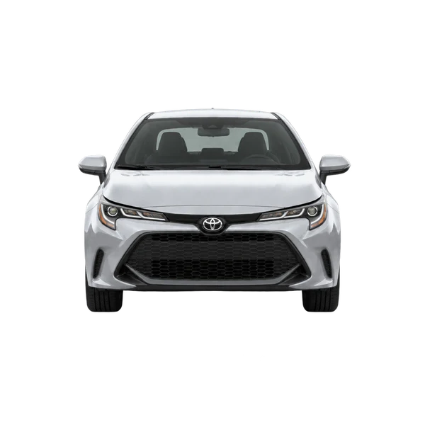 silver 2023 Toyota Corolla Hatchback front view