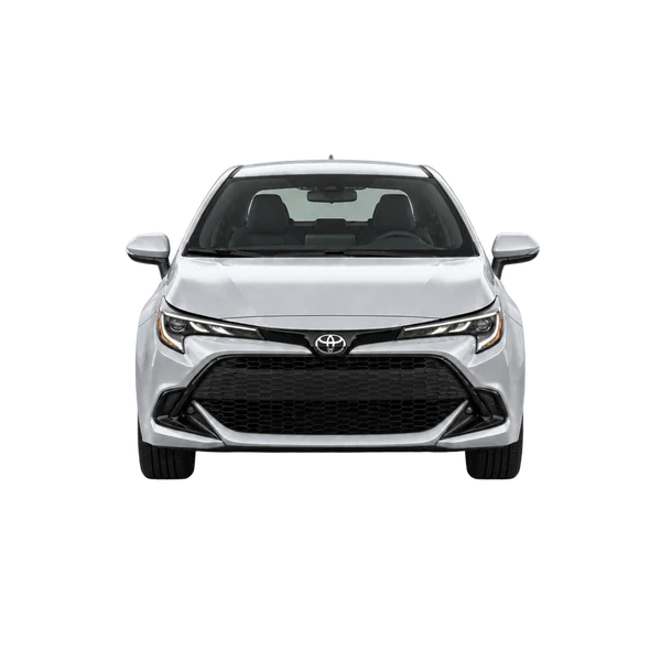 silver 2024 Toyota Corolla Hatchback front view
